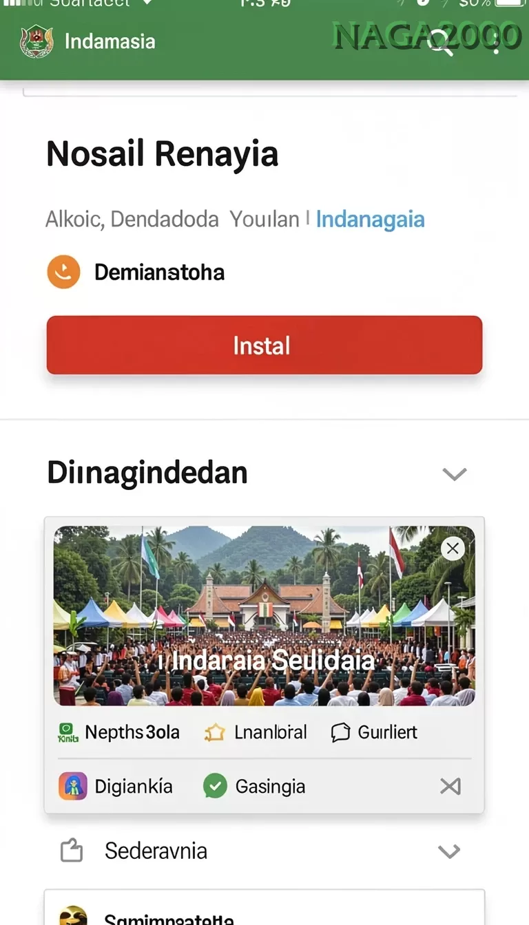 Cuplikan layar PASAR88 — menu navigasi