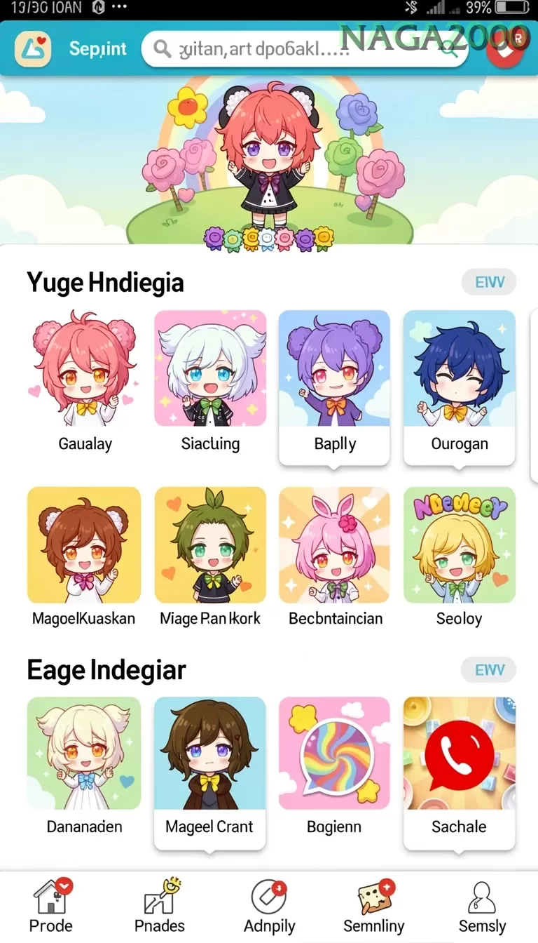 Cuplikan layar EMPIRE88 — menu navigasi