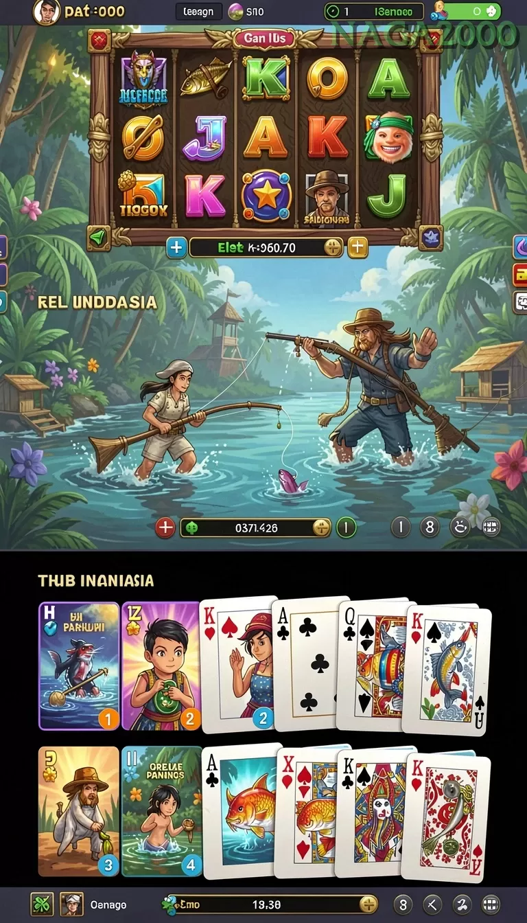 Cuplikan layar LAYARKACA21 — menu navigasi